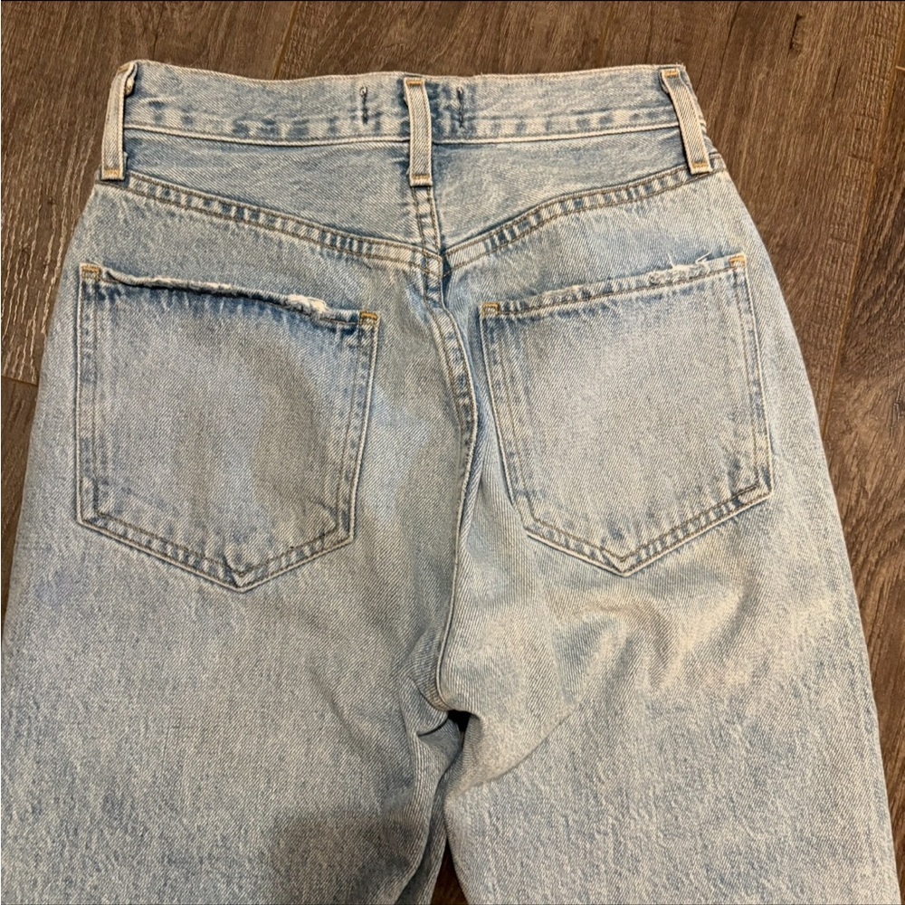 Agolde Riley Hi Rise Straight Crop Shatter size 22 - Picture 6 of 14